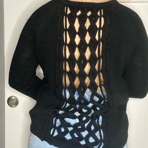 Knit Back Forever 21 Sweater